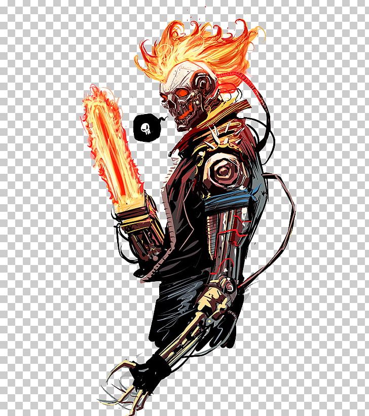 Spider-Man Ghost Rider 2099 Johnny Blaze Marvel Comics PNG, Clipart,  American, Art, Blue Flame, Brand,
