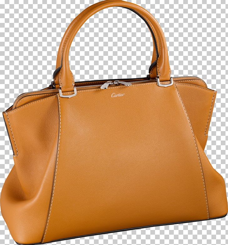 Tote Bag Handbag Cartier Leather PNG, Clipart, Accessories, Bag, Brown, Calfskin, Caramel Color Free PNG Download