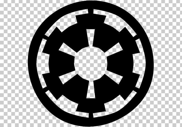 Galactic Empire Star Wars Stormtrooper Logo PNG, Clipart, Area, Black And White, Circle, Clipart, Decal Free PNG Download