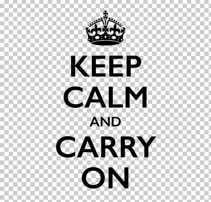 Keep Calm And Carry On T-shirt Decal Sticker Paper PNG, Clipart, Area, Bag, Black, Black And White, Brand Free PNG Download