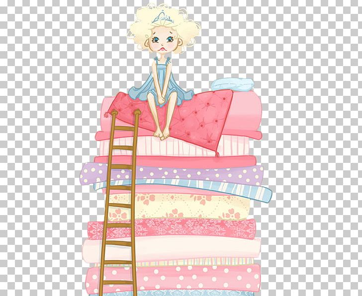 The Princess And The Pea Fairy Tale Illustration PNG, Clipart, Andersen, Fairy Tales, Fashion Illustration, Fictional Character, Illustration Vector Free PNG Download