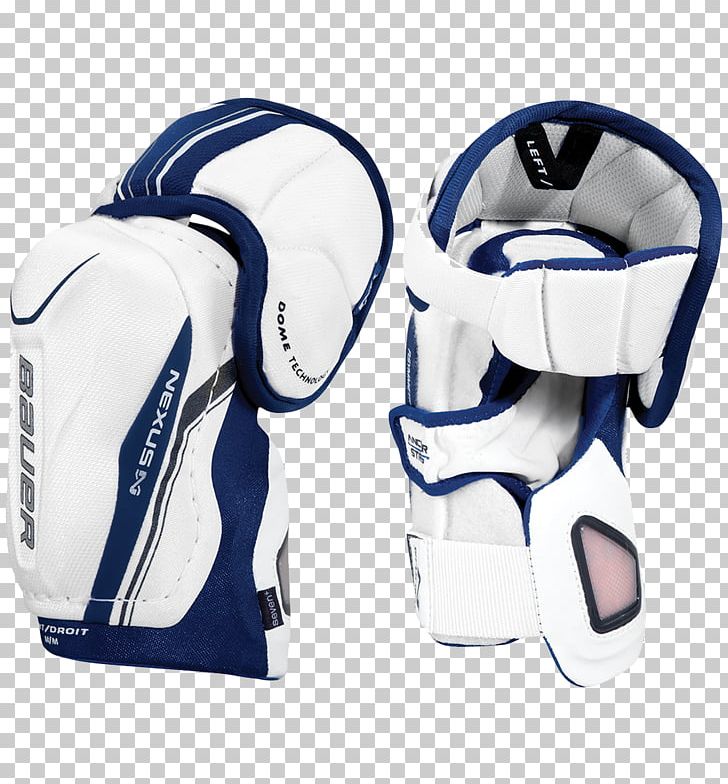 Bauer Hockey Elbow Pad Football Shoulder Pad Ice Hockey CCM Hockey PNG, Clipart, Baseball Protective Gear, Bauer Hockey, Bicycle Glove, Blue, Ccm Hockey Free PNG Download