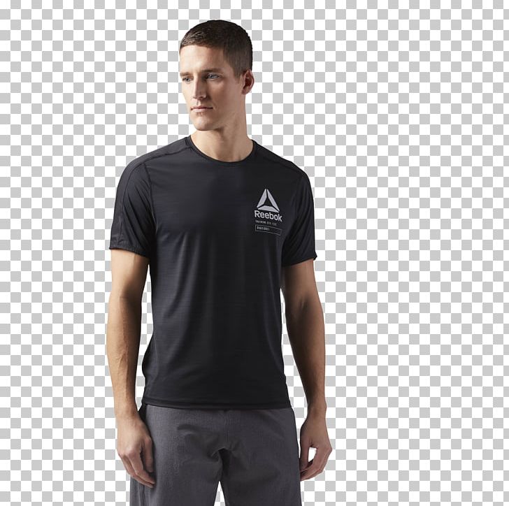 T-shirt Reebok Sleeve Top PNG, Clipart, Adidas, Black, Blue, Clothing, Color Free PNG Download