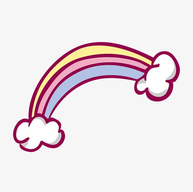 Cartoon Rainbow PNG, Clipart, Brief, Brief Strokes, Cartoon, Cartoon Clipart, Clouds Free PNG Download