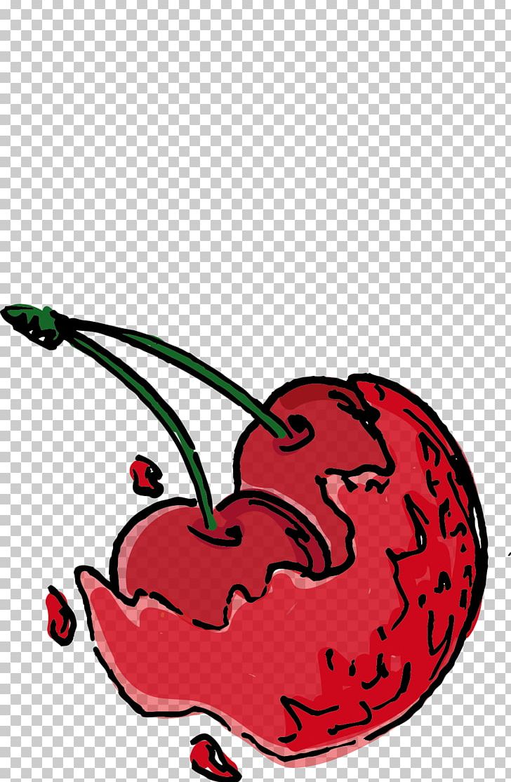 Cherry Cartoon Fruit PNG, Clipart, Artwork, Cartoon, Character, Cherry, Fiction Free PNG Download