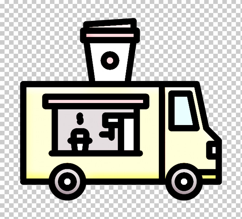 Food Truck Icon Coffee Icon PNG, Clipart, Car, Coffee Icon, Coloring Book, Food Truck Icon, Line Free PNG Download