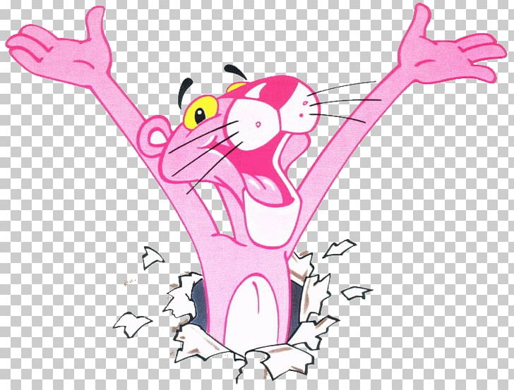 The Pink Panther Black Panther PNG, Clipart, Art, Cartoon, Desktop Wallpaper, Drawing, Fictional Character Free PNG Download