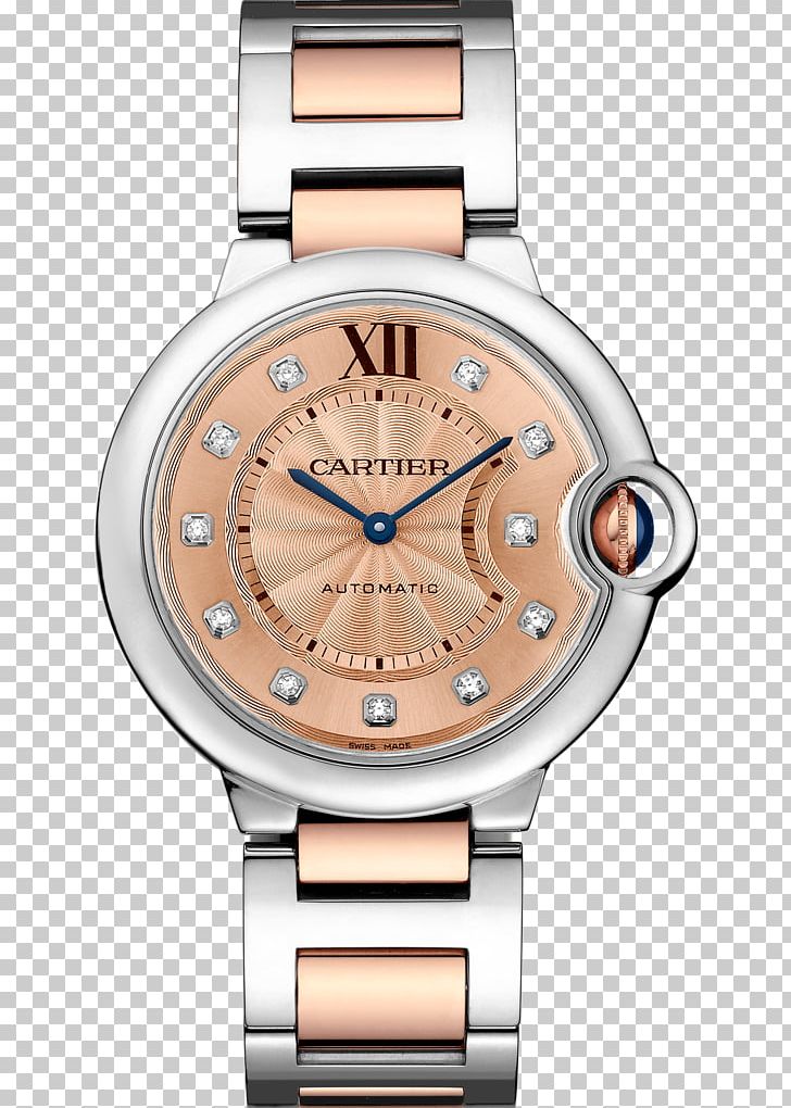 Cartier Ballon Bleu Watch Cabochon Colored Gold PNG, Clipart, Accessories, Automatic Watch, Beige, Blue, Bracelet Free PNG Download