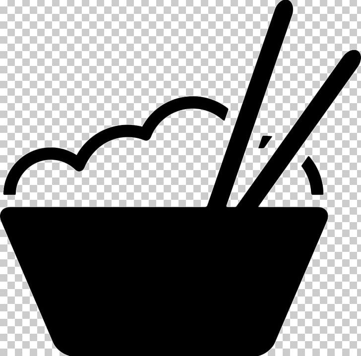 Japanese Cuisine Computer Icons Rice PNG, Clipart, Black And White, Bowl, Chopsticks, Computer Icons, Cuisine Free PNG Download