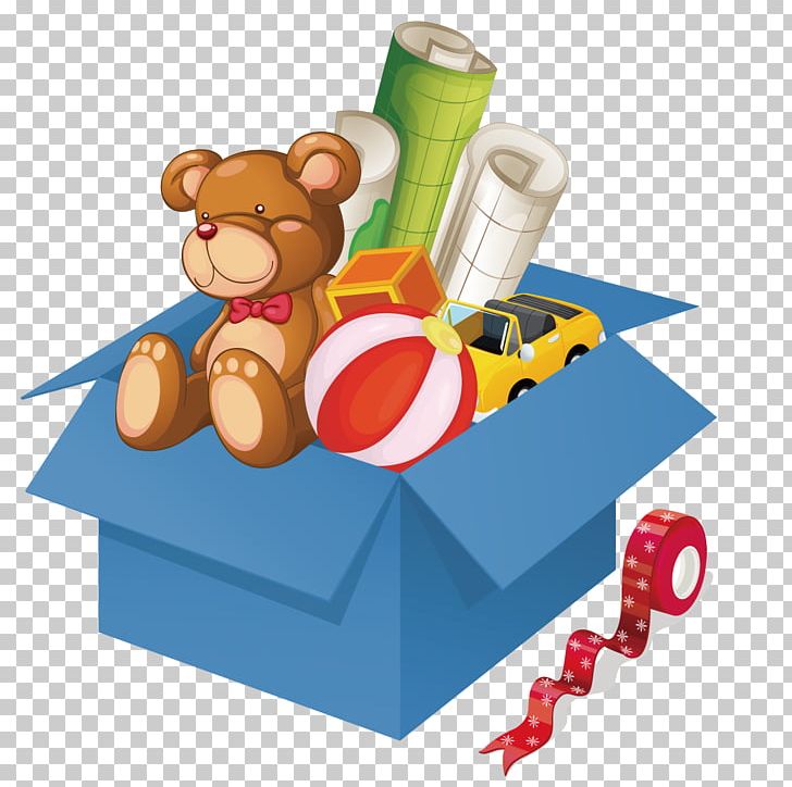 Toy Box Stock Photography Illustration PNG, Clipart, Ball, Bear, Box, Boxes, Box Vector Free PNG Download
