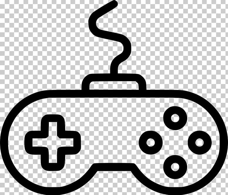 Joystick Game Controllers Graphics Computer Icons Video Games PNG, Clipart, Area, Black And White, Computer Icons, Controller, Electronics Free PNG Download