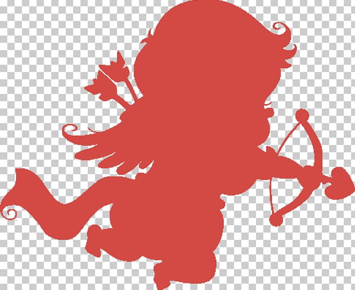 Cupid Silhouette PNG, Clipart, Cupid, Silhouette Free PNG Download