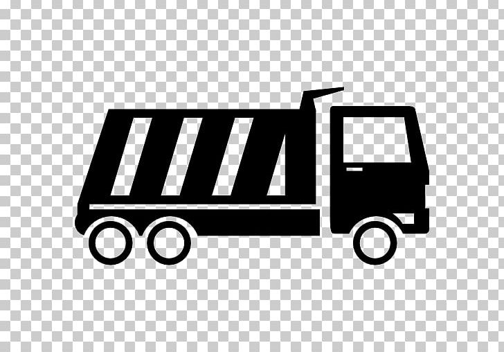 Car Dump Truck Garbage Truck Computer Icons PNG, Clipart, Area, Automotive Design, Black, Black And White, Brand Free PNG Download