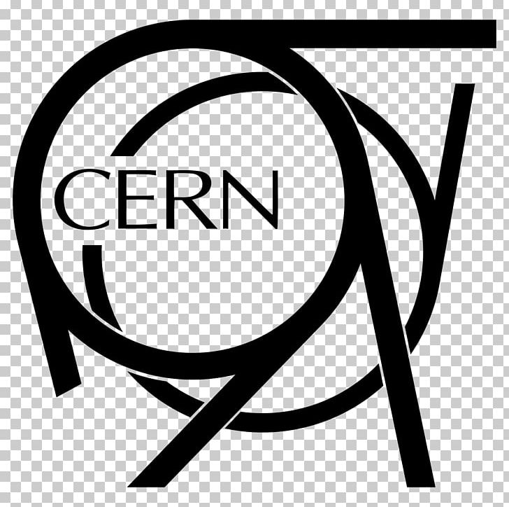 CERN Logo Particle Physics Organization PNG, Clipart, Area, Black And White, Brand, Cern, Circle Free PNG Download