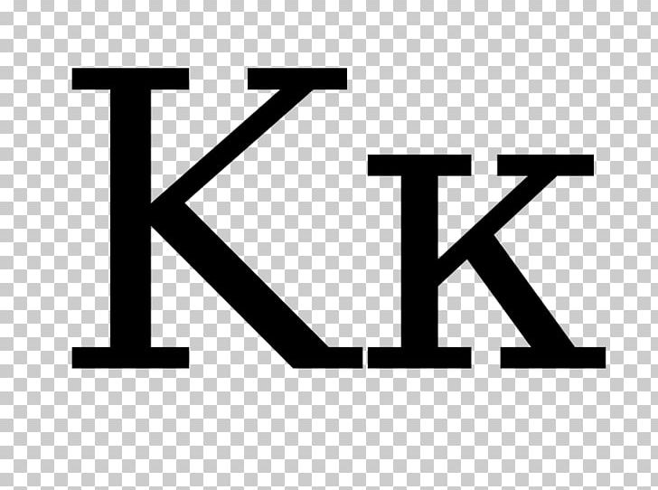 Kappa Logo Greek Alphabet Brand Letter PNG, Clipart, Angle, Area, Black, Black And White, Brand Free PNG Download
