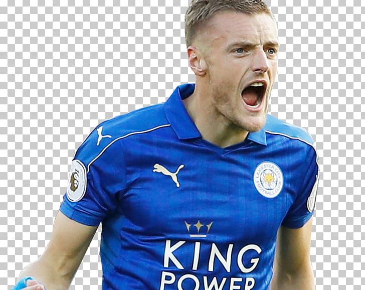 Jamie Vardy Leicester City F.C. Football Player England PNG, Clipart, Adam Lallana, Blue, Claudio Ranieri, Danny Drinkwater, Electric Blue Free PNG Download