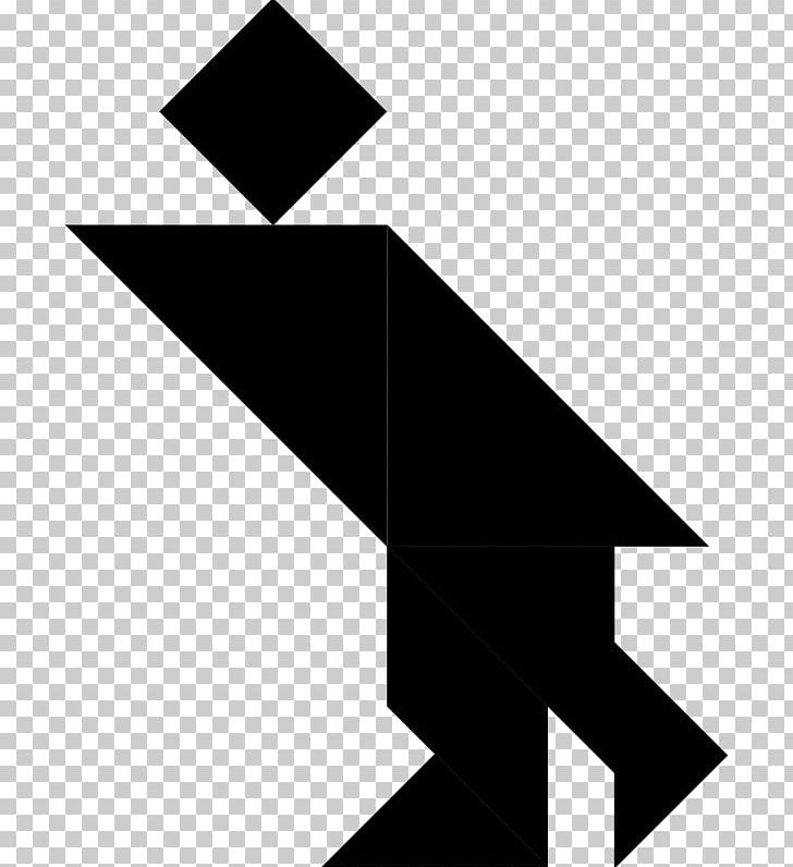 Tangram Silhouette Mathematics PNG, Clipart, Angle, Animals, Area, Black, Black And White Free PNG Download