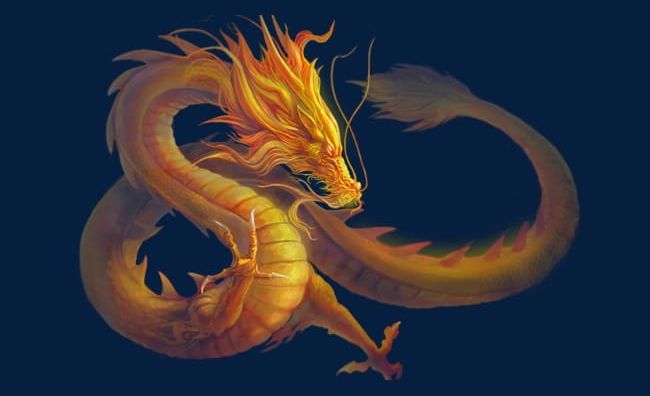Golden Dragon PNG, Clipart, Dragon, Dragon Clipart, Dragon Pattern, Effect, Glittering Free PNG Download