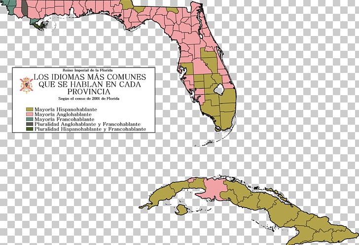 Florida Linguistic Map Language Hurricane Irma PNG, Clipart, Area, Border, Calendar, Ecoregion, Florida Free PNG Download