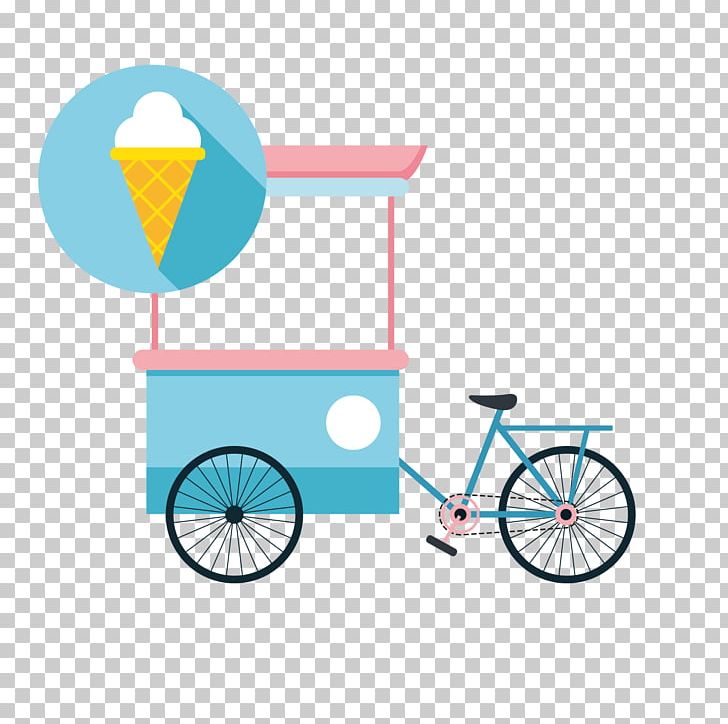 Ice Cream Cartoon PNG, Clipart, Bicycle, Bicycle Accessory, Bicycle Frame, Bicycle Part, Blue Free PNG Download