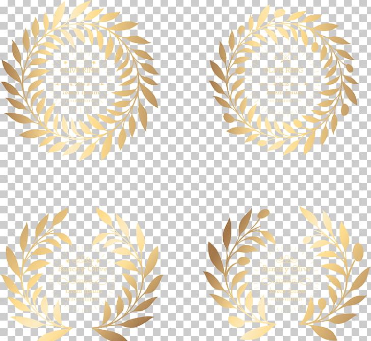 Leaf Wreath Yellow Olive Branch PNG, Clipart, Circle, Computer Icons, Encapsulated Postscript, Flower, Flowering Plant Free PNG Download