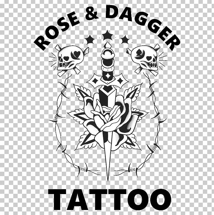 Rose And Dagger Tattoo Old School (tattoo) Weapon PNG, Clipart,  Free PNG Download