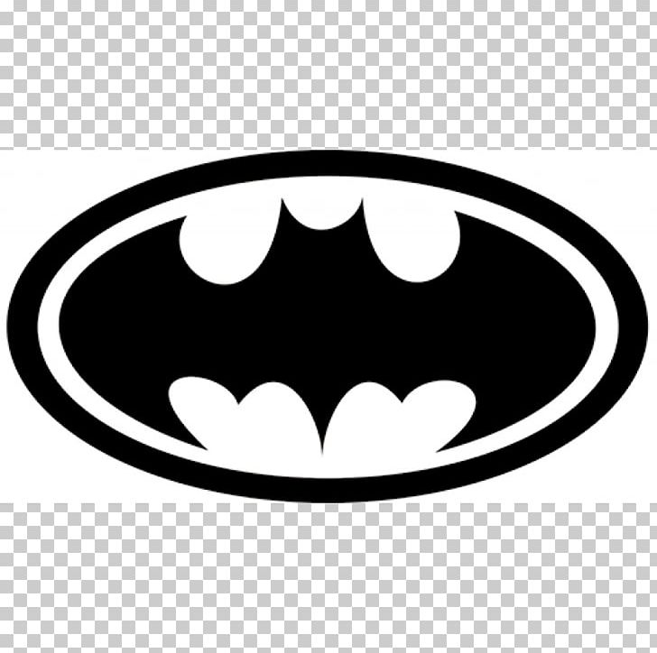 Batman Decal Sticker Joker Logo PNG, Clipart, Batman, Batsignal, Black, Black And White, Circle Free PNG Download