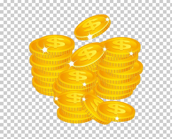 Euclidean United States Dollar PNG, Clipart, Adobe Illustrator, Cartoon Gold Coins, Coin, Coins, Coins Vector Free PNG Download