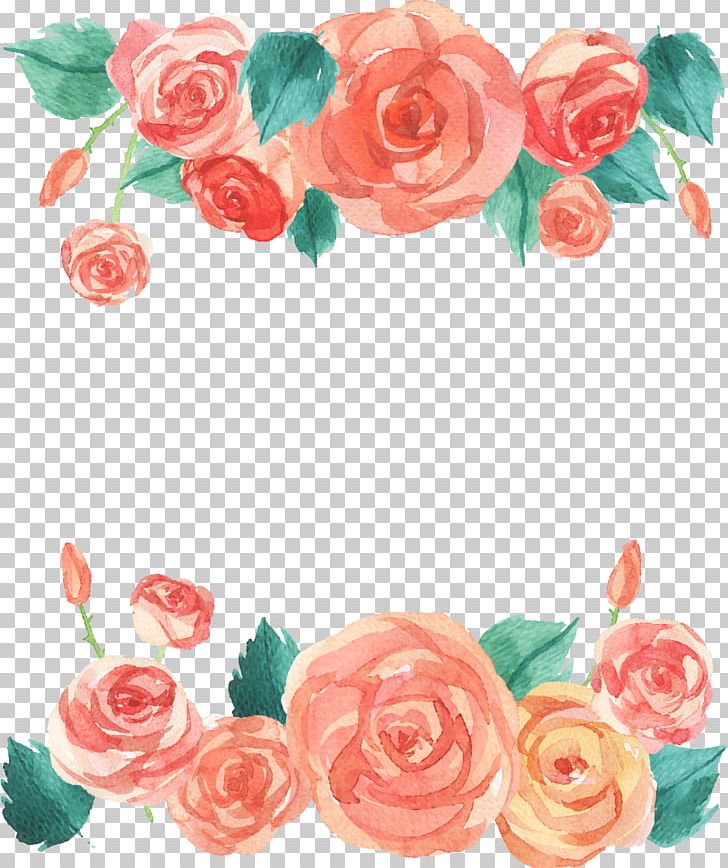 Watercolor Painting Vecteur PNG, Clipart, Artificial Flower, Border, Border Frame, Certificate Border, Encapsulated Postscript Free PNG Download