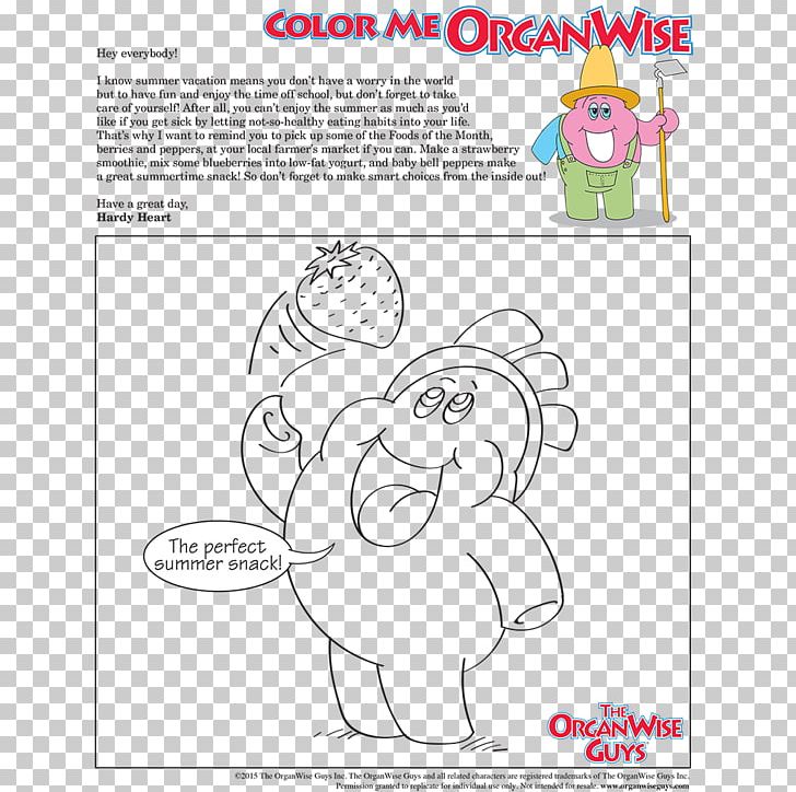 Coloring Book Child Healthy Diet The OrganWise Guys PNG, Clipart, Art, Book, Carnivoran, Cartoon, Child Free PNG Download