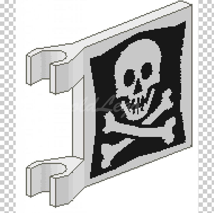 Lego Minifigure Jolly Roger Skull And Crossbones Toy PNG, Clipart, Angle, Black And White, Bricklink, Buried Treasure, Construction Set Free PNG Download
