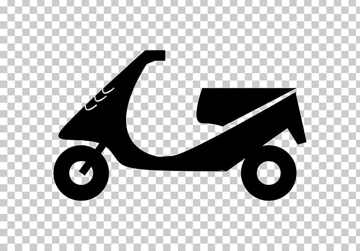 Scooter Car Motorcycle Vehicle Computer Icons PNG, Clipart, Angle, Automotive Design, Balansvoertuig, Bike, Black And White Free PNG Download