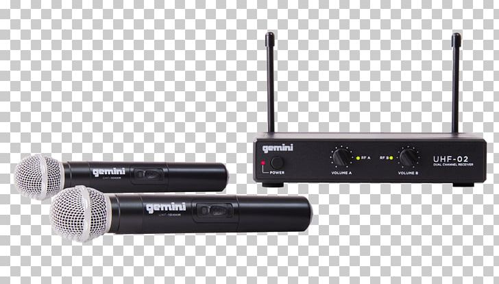 Wireless Microphone Ultra High Frequency Very High Frequency Professional Audio PNG, Clipart, Audio, Audio Equipment, Audio Receiver, Dieline, Electronic Device Free PNG Download