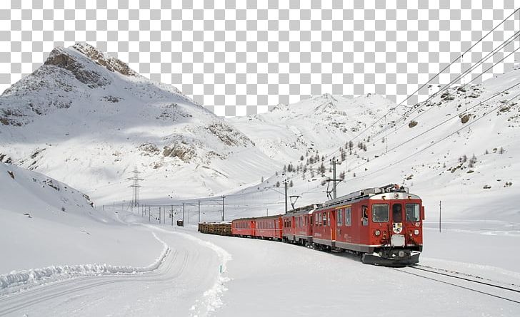 Bernina Express Lugano St. Moritz Train Travel PNG, Clipart, Chr, Geological Phenomenon, Mode Of Transport, Rail Transport, Ski Equipment Free PNG Download