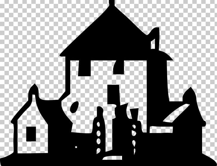 Haunted House Manor House PNG, Clipart, Artwork, Black And White, Computer Icons, Download, Facade Free PNG Download