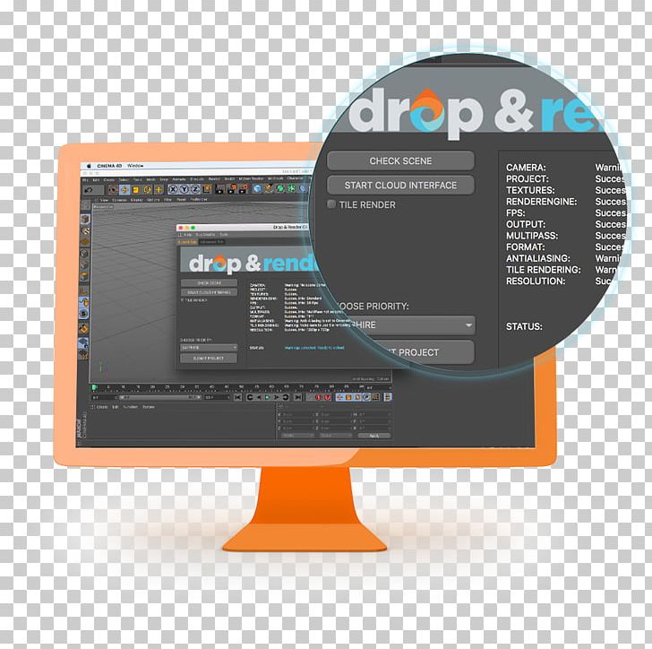 Cinema 4D Rendering Computer Monitors Render Farm Plug-in PNG, Clipart, Adobe After Effects, Brand, Cinema 4d, Computer Monitor, Computer Monitors Free PNG Download