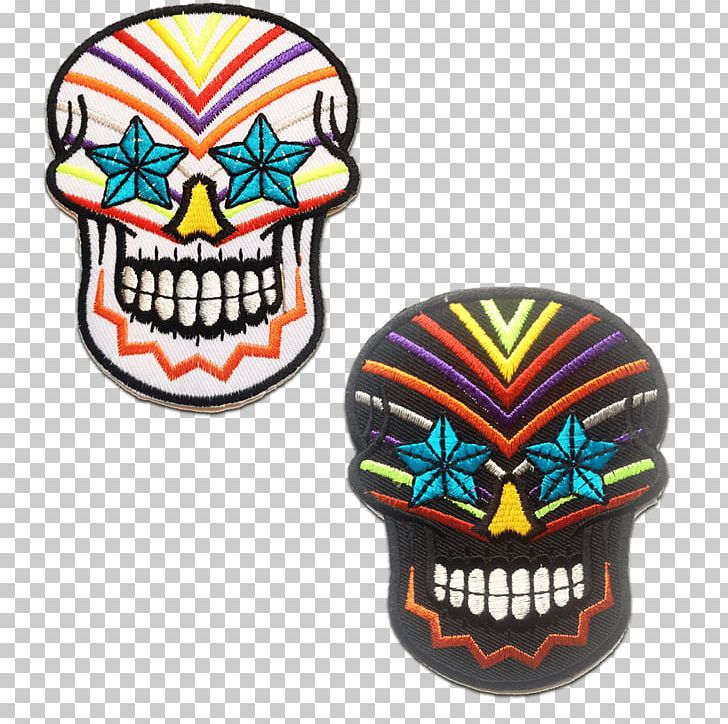 Embroidered Patch Skull Clothing Embroidery PNG, Clipart, Applique, Biker, Bone, Clothing, Embroidered Patch Free PNG Download