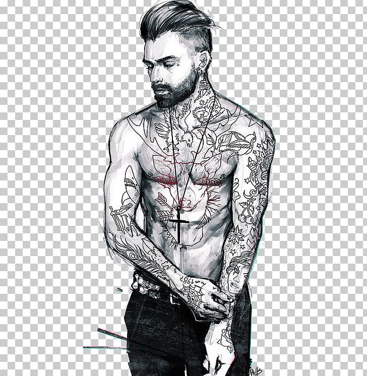 Tattoo Drawing Character PNG, Clipart, Anime Character, Arm, Art, Cartoon, Cartoon Character Free PNG Download