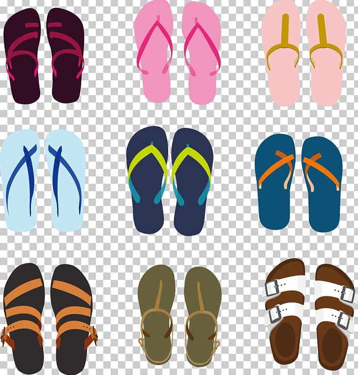 Sandal Flip-flops PNG, Clipart, Cartoon, Euclidean Vector, Fashion, Flip Flop, Flipflop Free PNG Download