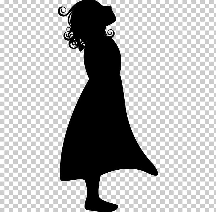Child Woman Silhouette PNG, Clipart, Art, Art Child, Beak, Black, Black And White Free PNG Download