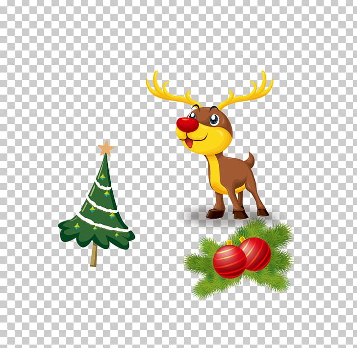 Reindeer Christmas Ornament Santa Claus Illustration PNG, Clipart, Antler, Bell, Character, Christ, Christmas Free PNG Download