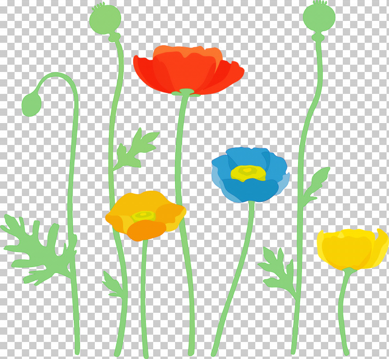 Poppy Flower PNG, Clipart, Flower, Pedicel, Plant, Plant Stem, Poppy Family Free PNG Download