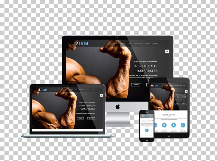Responsive Web Design Web Template Joomla Fitness Centre PNG, Clipart, Android, Bootstrap, Content Management System, Electronic Device, Electronics Free PNG Download