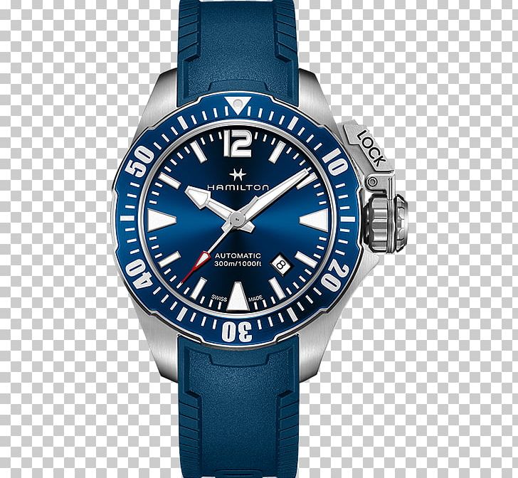 Hamilton Watch Company Diving Watch Lancaster Frogman PNG, Clipart, Accessories, Automatic Watch, Blue, Brand, Cobalt Blue Free PNG Download