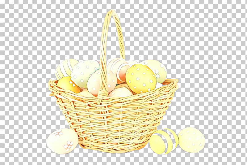 Storage Basket Wicker Yellow Basket Food PNG, Clipart, Basket, Easter, Flower Girl Basket, Food, Gift Basket Free PNG Download