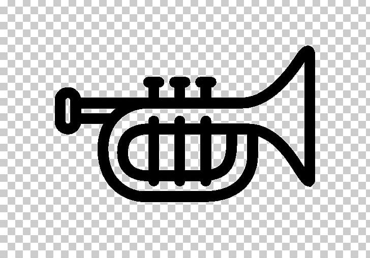Trumpet Musical Instrument Icon PNG, Clipart, Black And White, Black Trumpet, Brand, Brass Instrument, Cartoon Free PNG Download