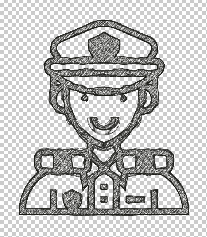 Careers Men Icon Police Icon Sergeant Icon PNG, Clipart, Blackandwhite, Careers Men Icon, Cartoon, Coloring Book, Line Art Free PNG Download