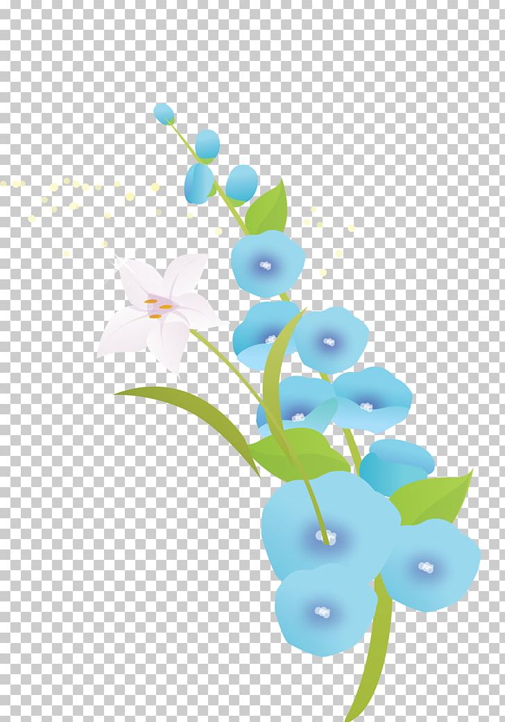 Petal Flower Floral Design Plant Stem PNG, Clipart, Blue, Branch, Computer, Computer Wallpaper, Desktop Wallpaper Free PNG Download