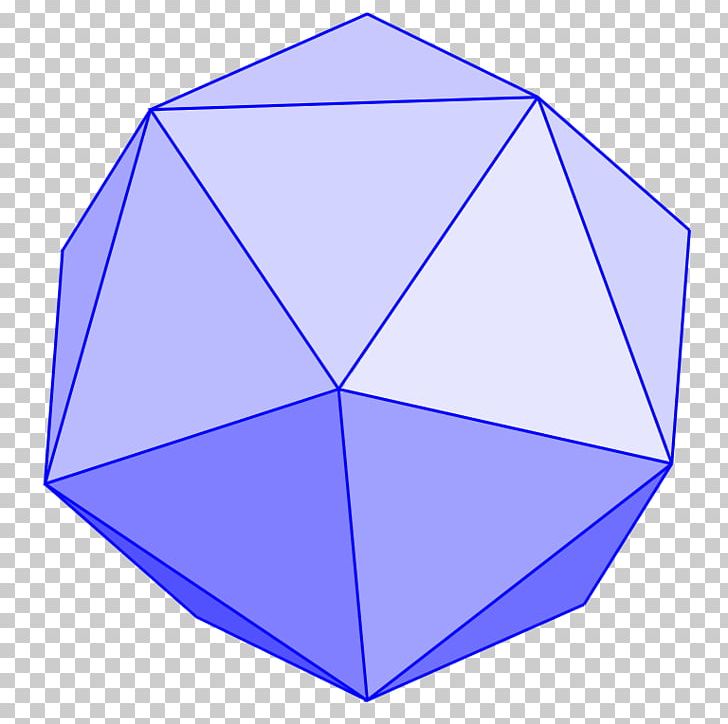 Regular Icosahedron Angle Vertex PNG, Clipart, Alternating Group, Angle, Antiprism, Area, Blue Free PNG Download