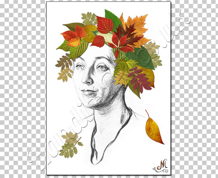Floral Design Flowering Plant Maple Leaf PNG, Clipart, Art, Autumn, Character, Fiction, Fictional Character Free PNG Download